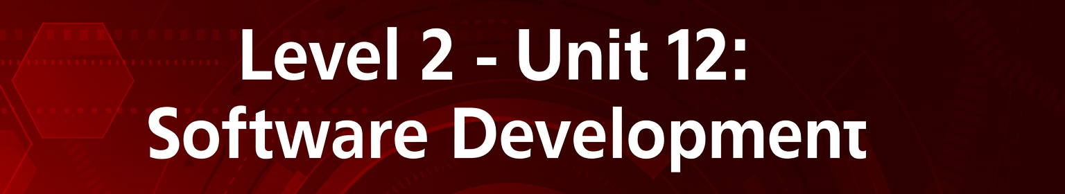Page Banner for Unit 12